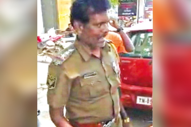 Cop who didn’t work since 2018 dons uniform to threaten old woman, held