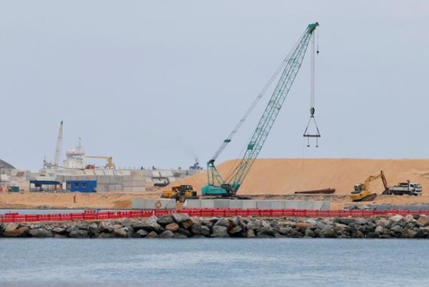 Sri Lanka minister says land in China-backed Port City in Colombo belongs to govt