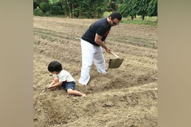 Kareena Kapoor shares picture of her favourite boys planting trees on World Earth Day