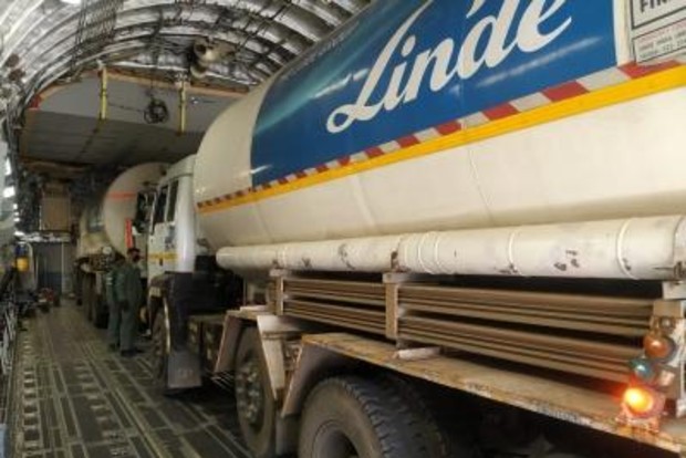 ITC to airlift oxygen cryogenic containers ITC to airlift oxygen cryogenic containers