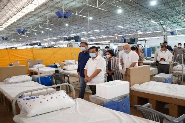 500-bed Covid hospital at Radha Soami centre in Delhi