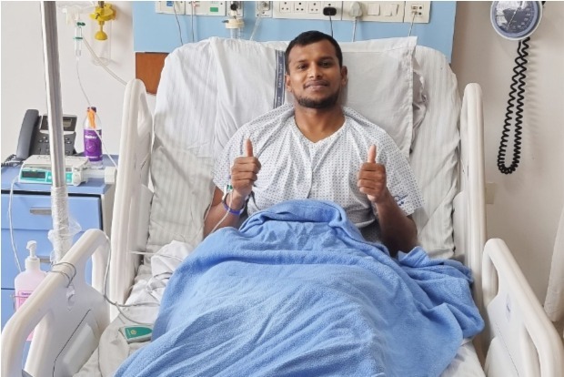 Knee surgery performed, Natarajan thanks BCCI and medical team