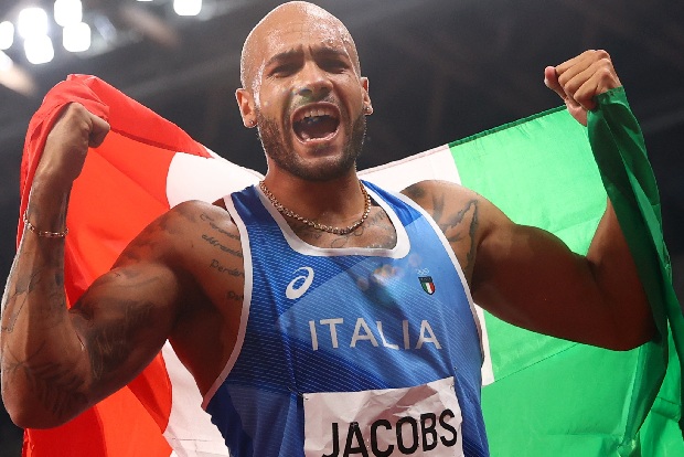 Italian job: Jacobs the surprise winner of mens Olympics 100m dash