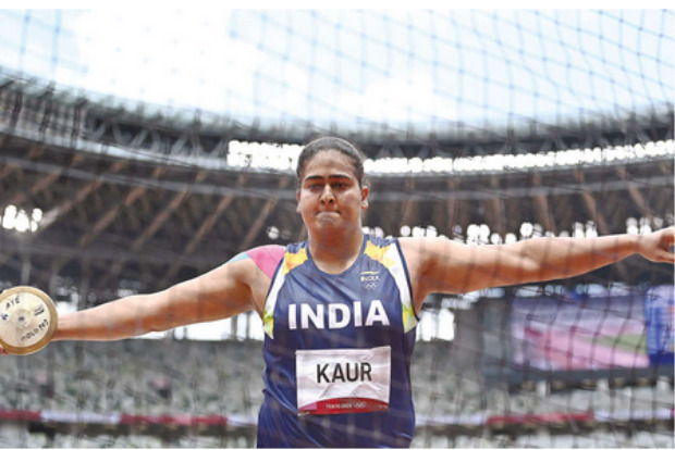 Discus thrower Kamalpreet finishes sixth Discus thrower Kamalpreet finishes sixth