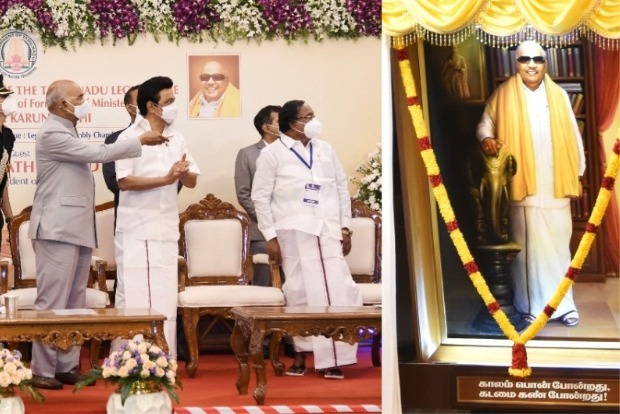 DMK, AIADMK at it again, now over centenary-portrait event in Tamil Nadu