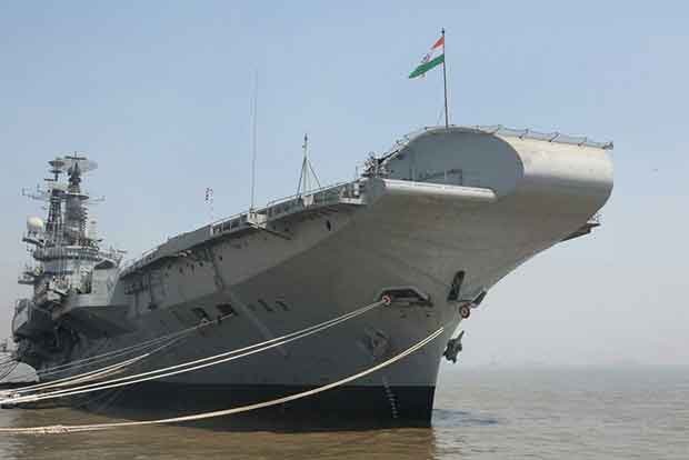INS Vikrant sails out from Kochi for 4-day training