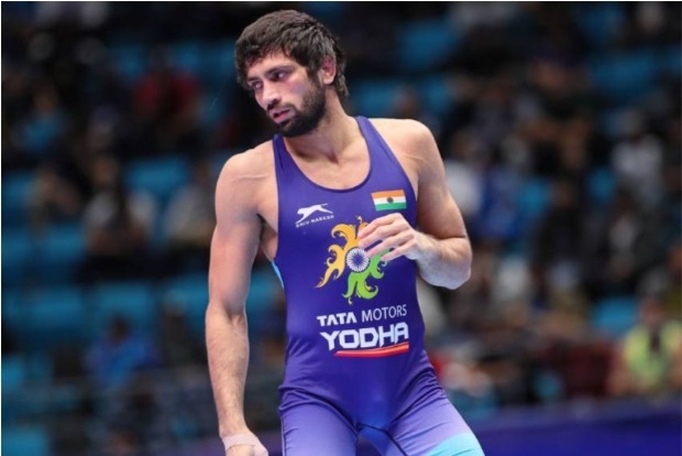 Ravi Dahiya storms into Olympic final, pins Sanayev in semis