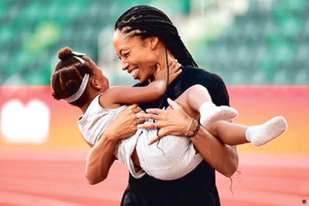 Strike a balance: Combining motherhood with the Olympics