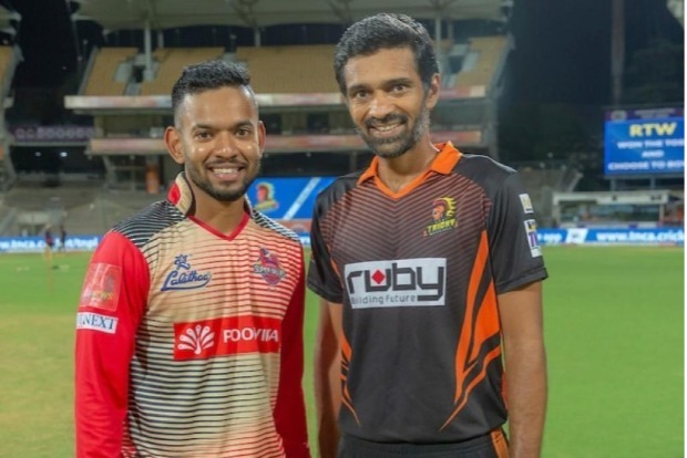 Ruby Trichy Warriors won the toss and opt to bowl against Chepauk Super Gillies