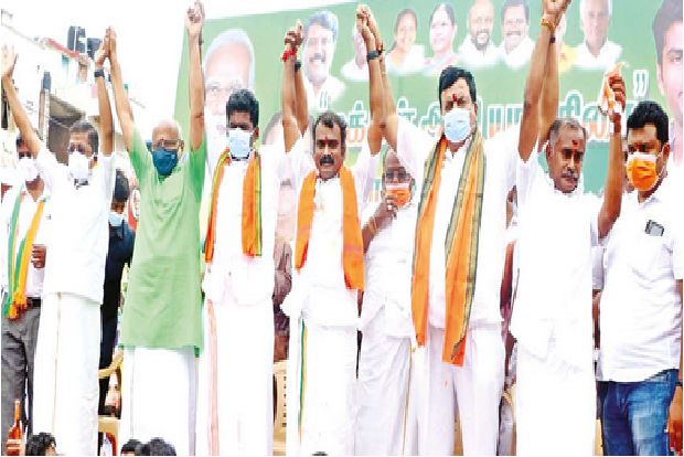 Oppn not ready to welcome SC, tribal Ministers: Murugan Oppn not ready to welcome SC, tribal Ministers: Murugan