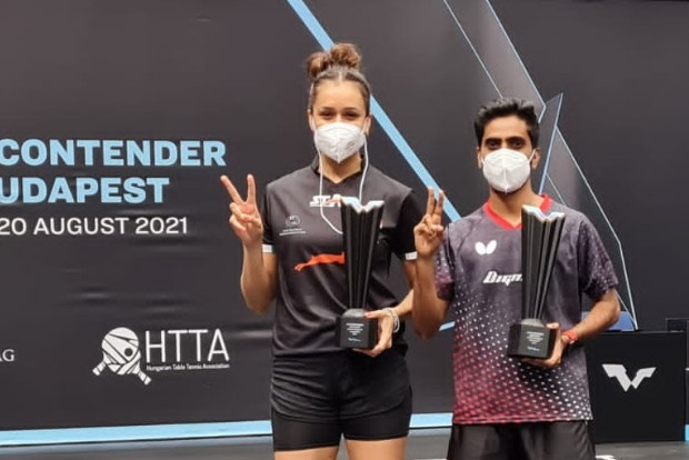 Table Tennis: Manika-Sathiyan pair wins WTT Contender mixed doubles title