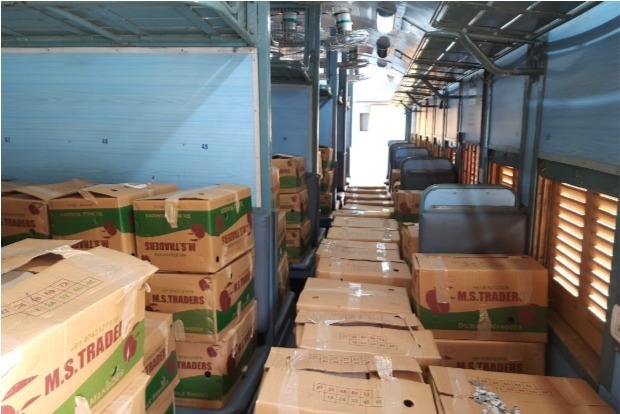 Kisan Rail Transport Onions From Andhra To West Bengal