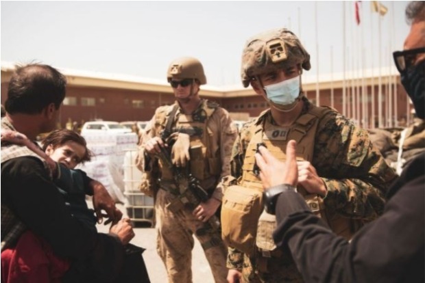 Firefight involving Western forces erupts amid Kabul airport evacuation chaos