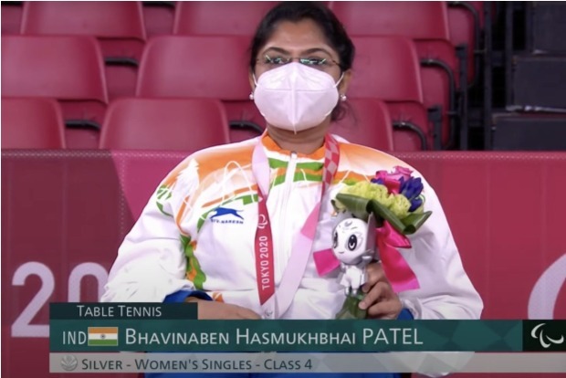 President, PM lead country in congratulating Bhavinaben Patel for winning Paralympic silver President, PM lead country in congratulating Bhavinaben Patel for winning Paralympic silver