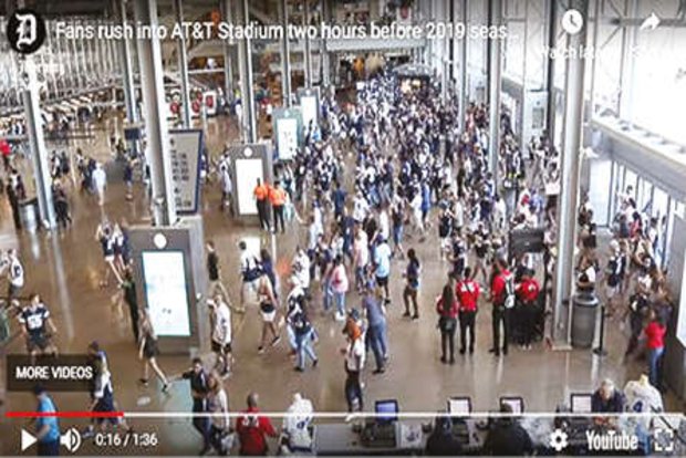 DeTect: Old video of US stadium shared as that of Kabul airport DeTect: Old video of US stadium shared as that of Kabul airport