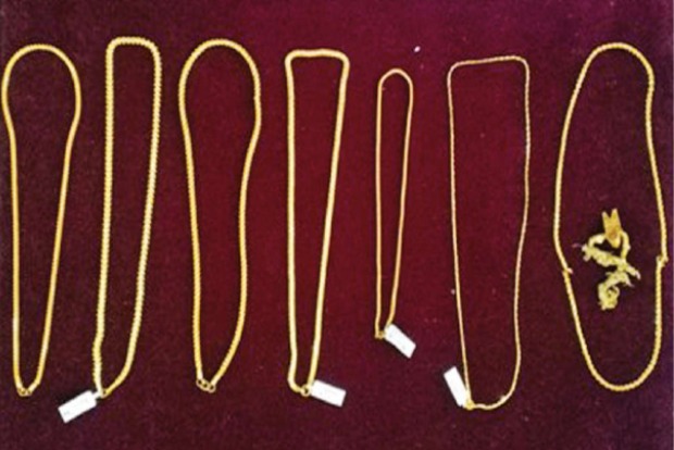 Chennais snatcher trio nabbed, 20 sovereigns seized