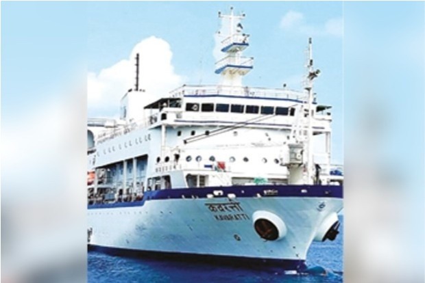 Ship near Lakshadweep coast stranded over fire