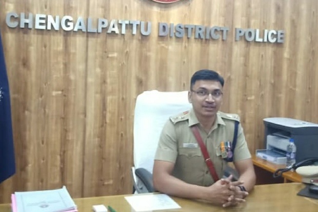 Aravindan assumed charge as Chengalpattu SP Aravindan assumed charge as Chengalpattu SP