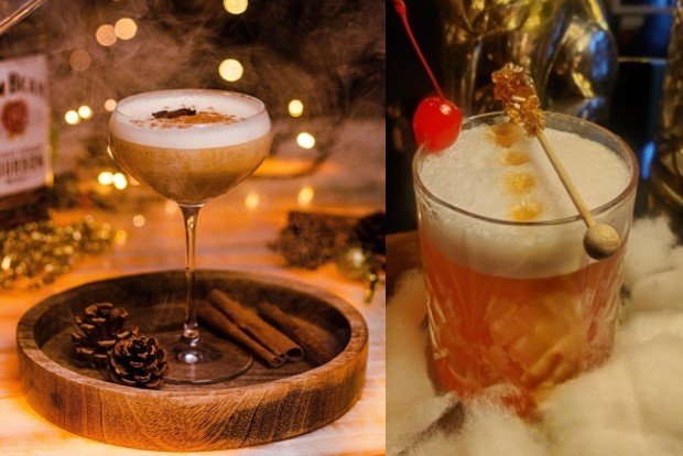 Christmas cocktails