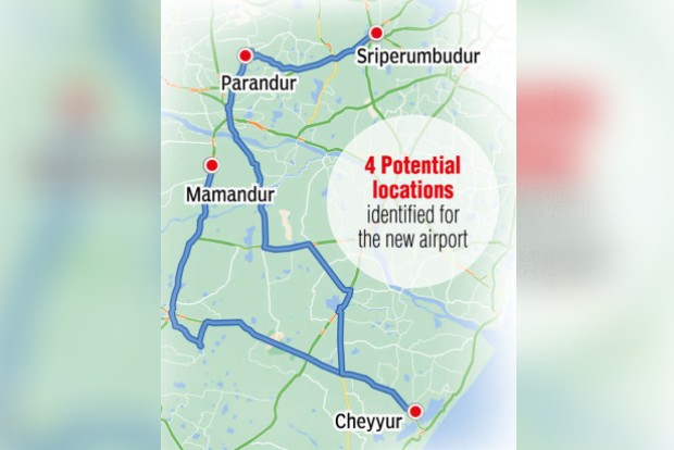 Tamil Nadu identifies 2 more sites in Kancheepuram for 2nd airport
