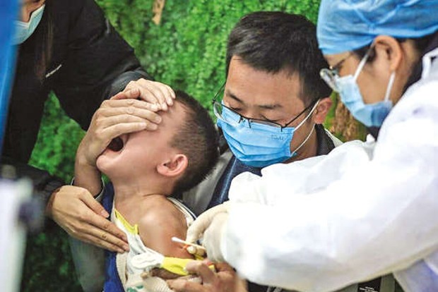 China calls on ‘little inoculated warriors’ China calls on ‘little inoculated warriors’