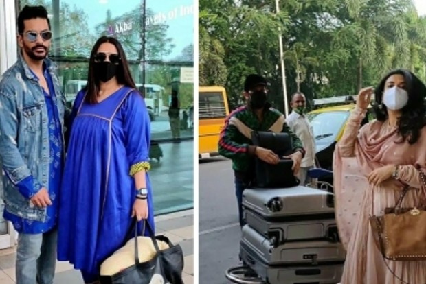KatVic wedding: Angad Bedi, Neha Dhupia, Kabir Khan, Mini Mathur off to Jaipur