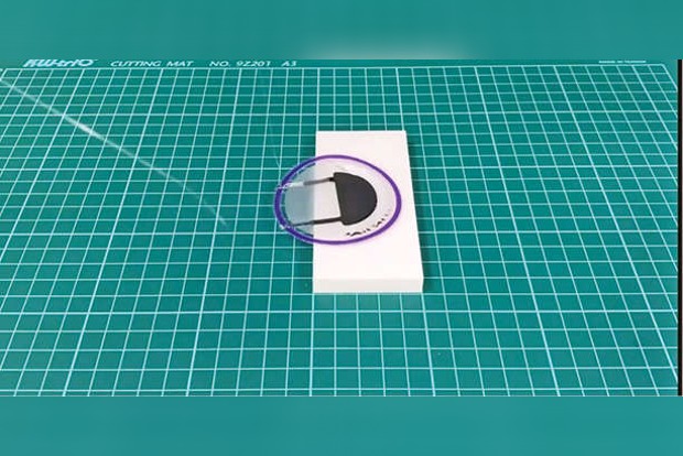This robot looks like a pancake and jumps like a maggot This robot looks like a pancake and jumps like a maggot
