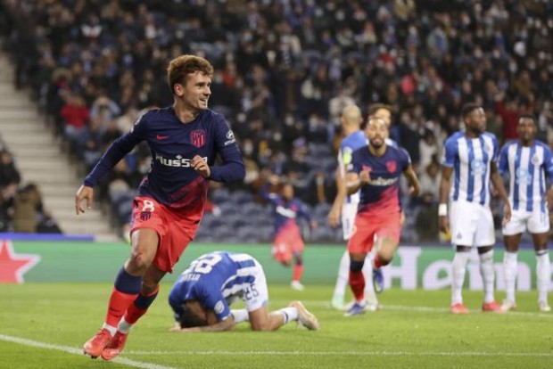 Atletico seals Round-of-16 spot with win over Porto