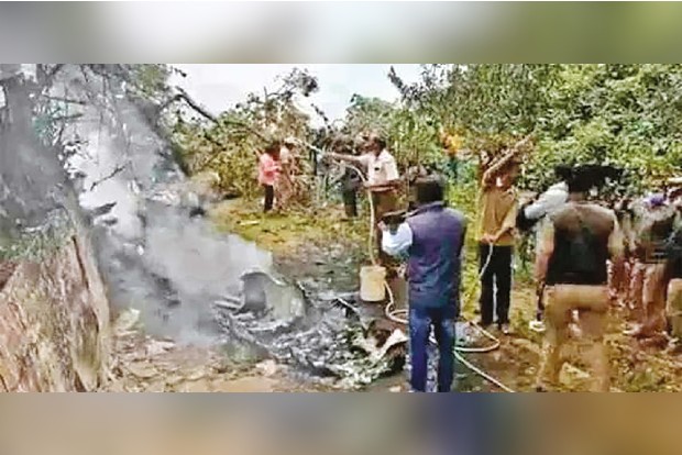 Loud boom, burning bodies stun locals of Nilgiris village