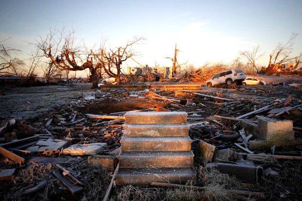 Tornadoes kill dozens in 5 states, final toll still unclear
