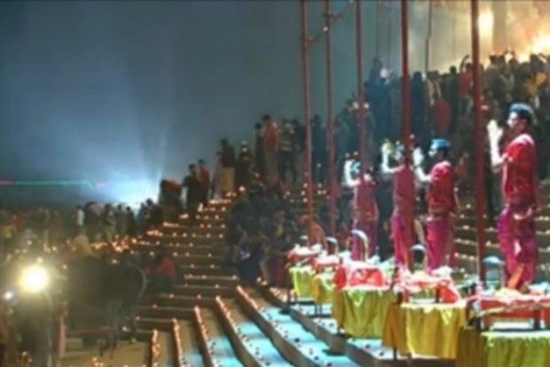 Varanasi lights up as Modi attends Ganga Aarti