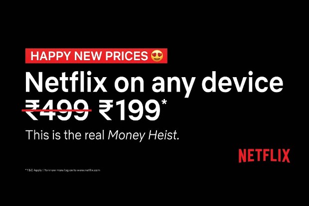 Netflix cuts subscription rates in India, now start at Rs 149 Netflix cuts subscription rates in India, now start at Rs 149