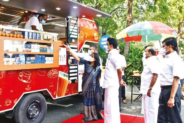 Cup of hope: Stalin flags off tea vending vehicles