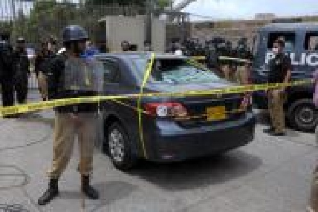 12 killed in massive blast in Pakistans Karachi city