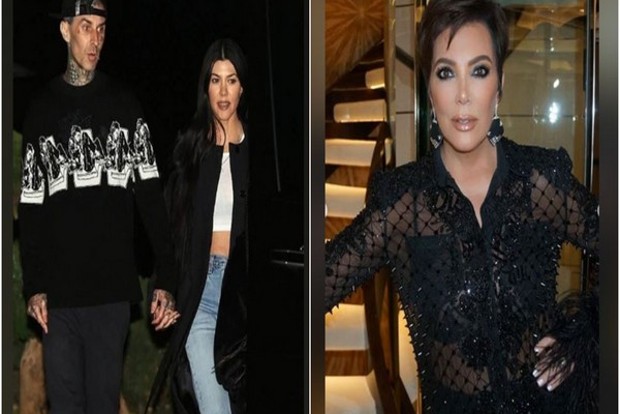 Travis, Kourtney, Kris Jenner team up to release Jingle Bells cover Travis, Kourtney, Kris Jenner team up to release Jingle Bells cover