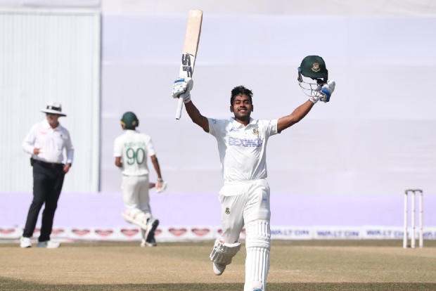Mirazs maiden Test ton takes Bangladesh to strong position