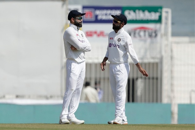 India waste two reviews early as England pile on agony