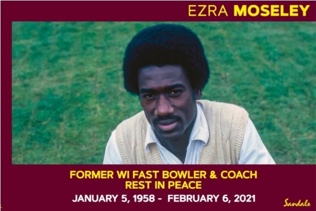 Ezra Moseley, Former Windies Pacer, Dies In Accident Ezra Moseley, Former Windies Pacer, Dies In Accident