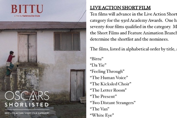 Oscars 2021: Indias Bittu makes it to Live Action Short Film shortlist