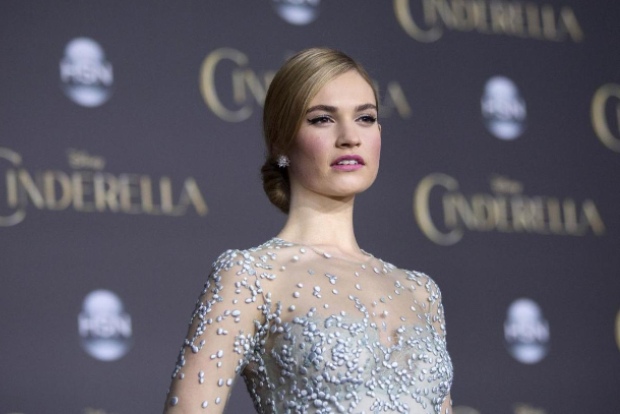 Lily James plans to move to LA to avoid kissing controversy