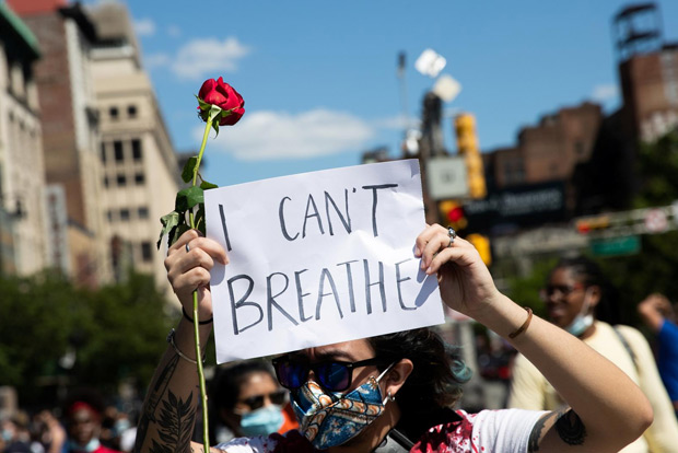 LAPD investigating report of George Floyd Valentine