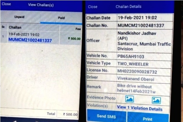 Vivek Oberoi Flaunts Bike-ride Without Helmet, Mask: Penalised Vivek Oberoi Flaunts Bike-ride Without Helmet, Mask: Penalised