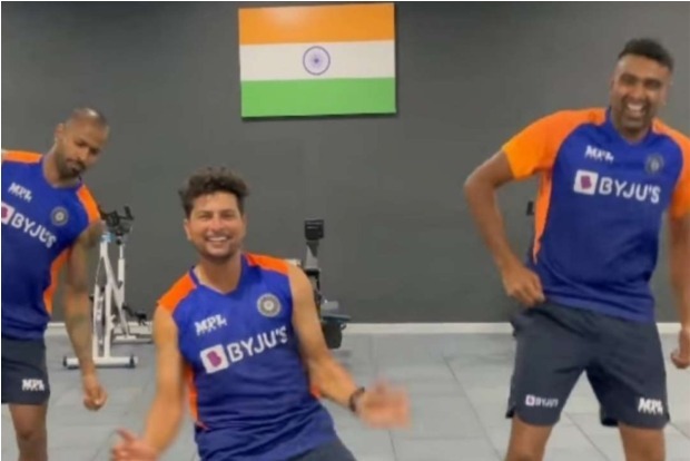 Vaathi Coming By Ashwin, Hardik And Kuldeep Goes Viral