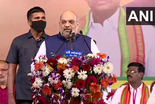 Amit Shah urges TN to vote for double engine growth