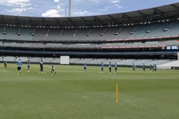 Indias practice session cancelled due to rain, Aussies practise