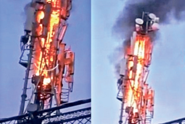 Accidental fire falsely linked to farmer protest Accidental fire falsely linked to farmer protest