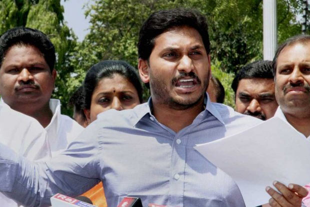 Conspiracy on to brand Andhra govt anti-Hindu: Jagan Mohan Reddy Conspiracy on to brand Andhra govt anti-Hindu: Jagan Mohan Reddy
