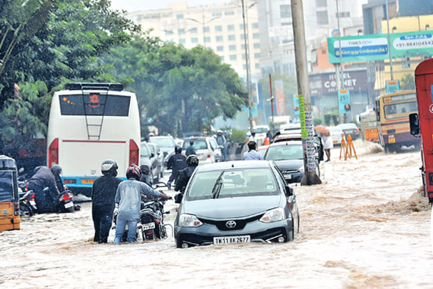 Chennai marks wettest January day in decades