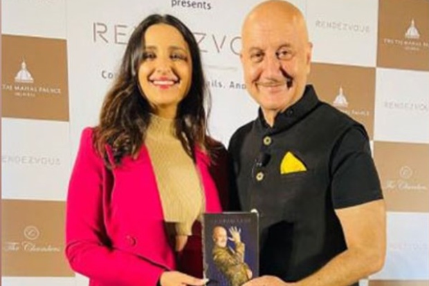 Anupam Kher thanks Parineeti Chopra for joining his book launch