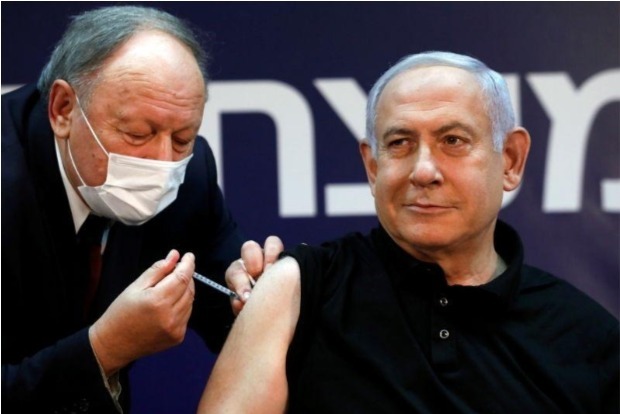 Israeli PM Gets Second Dose Of Covid-19 Shot